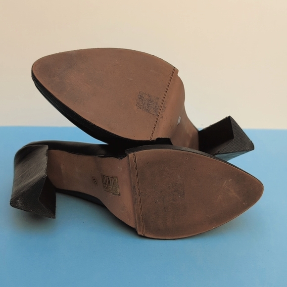 Jeffrey Campbell Ibiza mules, black, genuine leather, size 10 - Picture 6 of 13